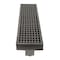 Alfi Brand 24" Modern SS Linear Shower Drain W/ Groove Lines ABLD24D - alternate 4